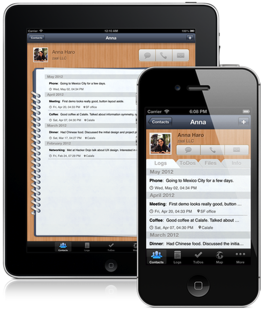 Contacts Journal